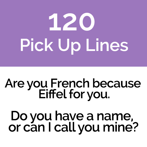 Are You A Pick Up Line Imma Theone