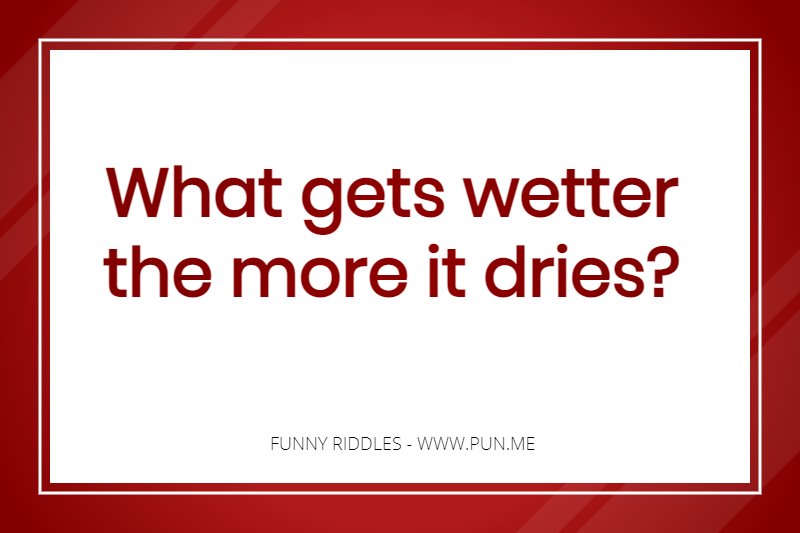 50 Funny Riddles to Challenge Your Brain | Pun.me