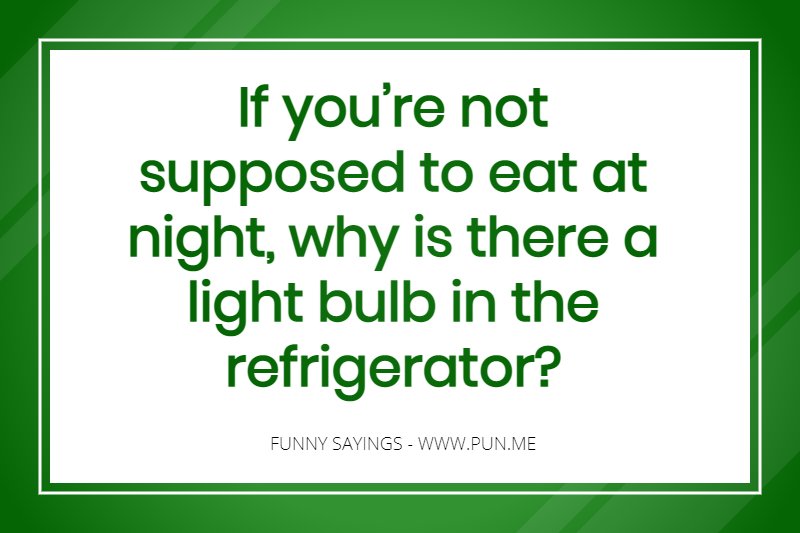 funny saying about a light bulb
