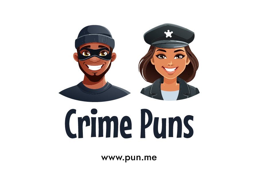 20 Crime Puns about criminals, jail and prison!