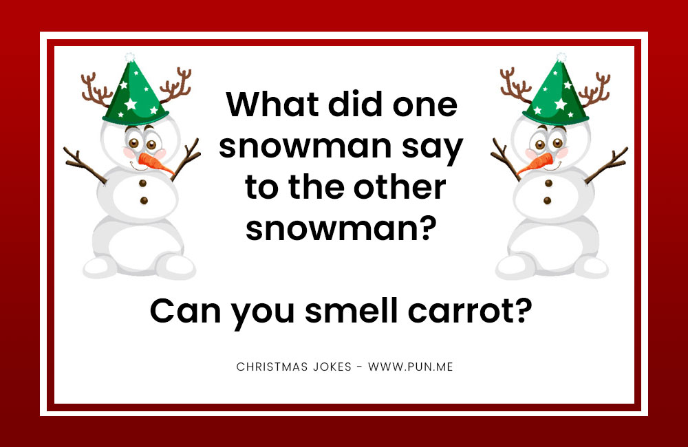 Snowman Christmas Joke