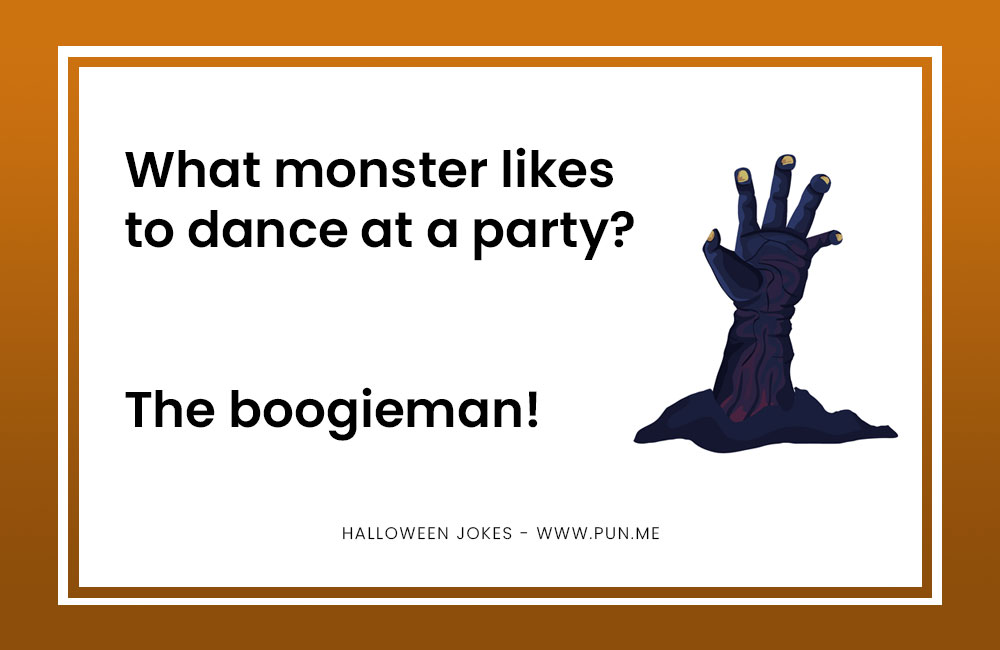 Monster related halloween joke