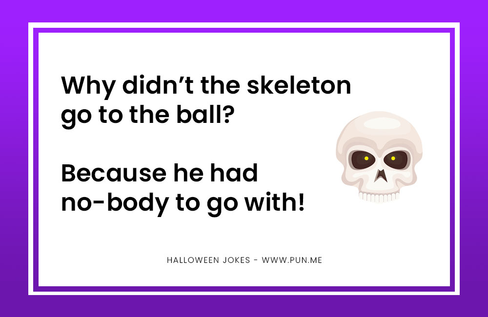 Why didnt the skeleton go to the ball?
