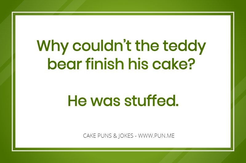 Funny joke about cake
